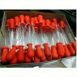 Pipet transfer obat kaca / pipet kaca transfer obat