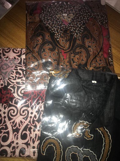 Bswart Batik Hrb026 Kenongo Hem Batik Asmad Maroon Kemeja Batik Pria