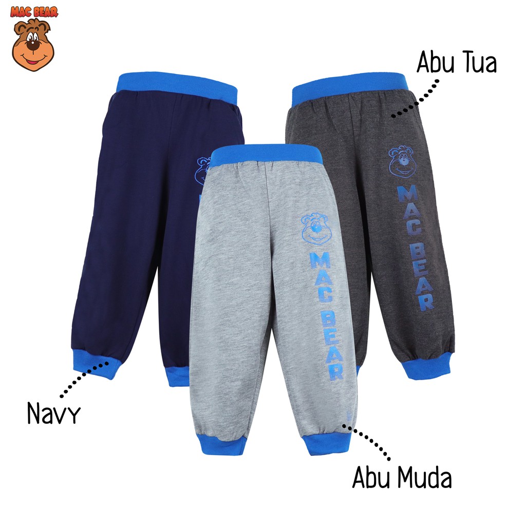 MacBear Celana  Jogger  Anak Laki laki MacBear Sport 6  bulan  