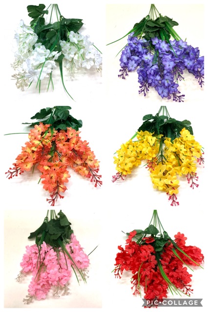 [BAYAR DI TEMPAT] Bunga plastik artificial lavender hias-1