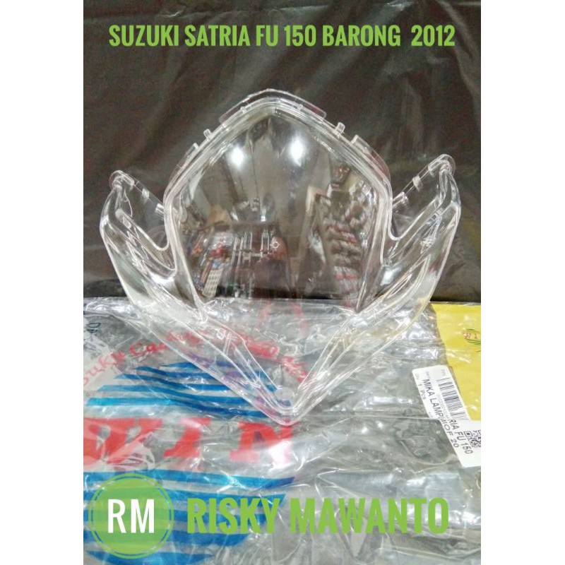 MIKA LAMPU DEPAN STANDAR SUZUKI SATRIA FU 150 BARONG 2011-2012