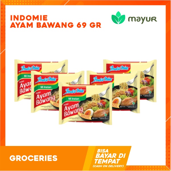 

5 Pcs - Indomie Ayam Bawang (69 gram)
