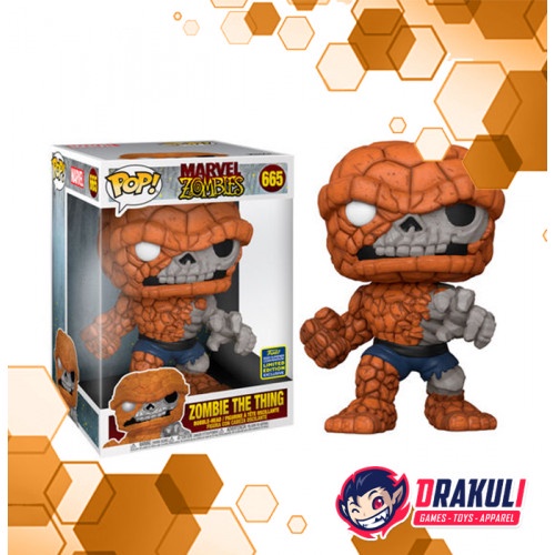 Toys Funko POP! Marvel Zombies - 10&quot;inches Zombie The Thing