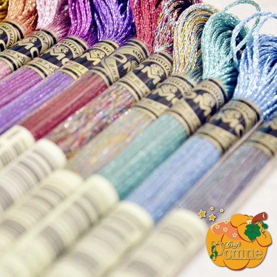 ❃ Benang Sulam DMC Metallic - Jewel Effects ☋