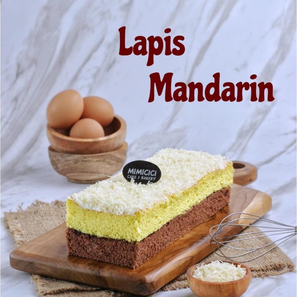 

Kue Lapis Mandarin Original - Oleh-Oleh Khas Bogor Mimicici Cake