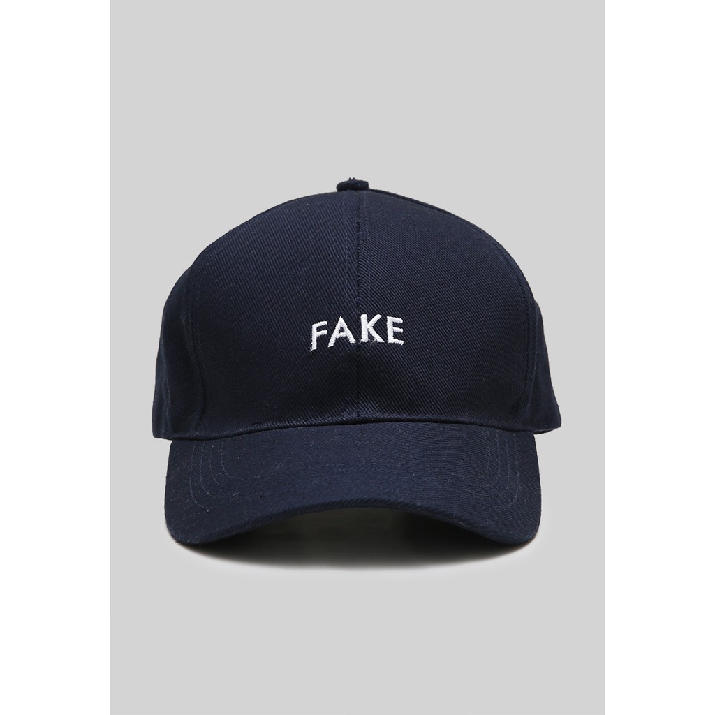 TOPI BASEBALL PREMIUM RAFFLE CAPSLOCK CLUB - FAKE NAVY
