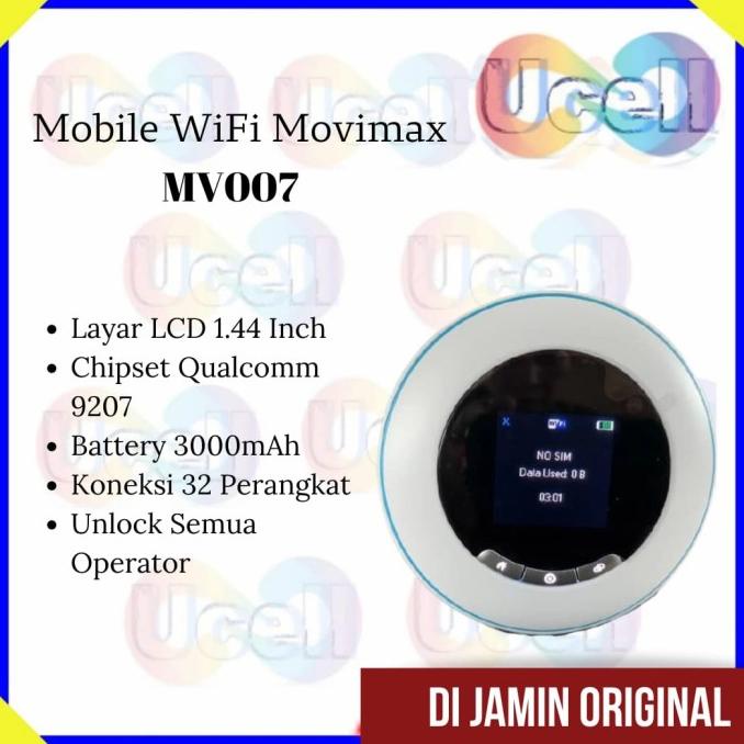 HARGA TERBAIK Modem Mobile Wifi Mifi Movimax MV007