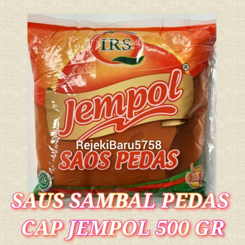 Saos Pedas / Saos Pedas Jempol / Saos Sambal cap Jempol Refill 500gr