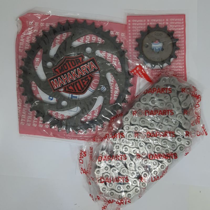 GEARSET GIRSET GEAR SET GIGITARIK PAKET CHAINKIT SPROCKET SET JUPITER Z1 VEGA ZR VEGA RR