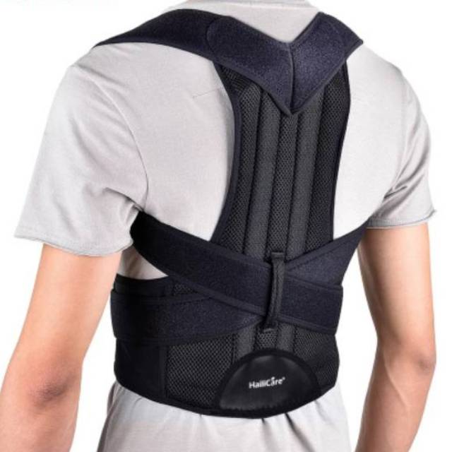 Original HAILICARE Terapi Penegak Penyangga Punggung Back Support Posture Corrector Male/Female