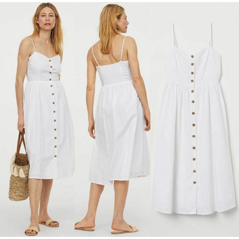 HM Linen Blend Dress