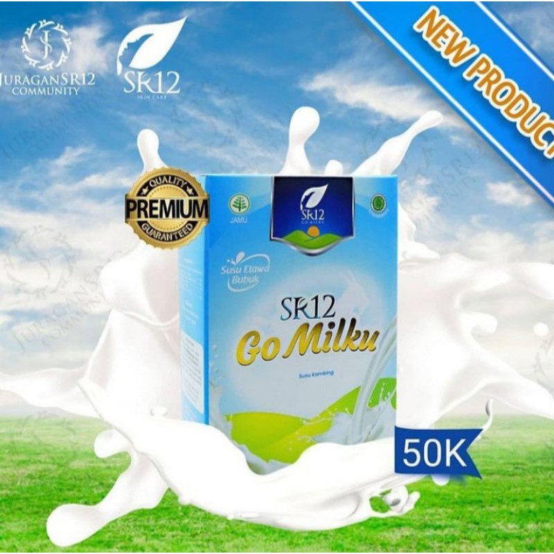 

GO MILKU SR12 / SUSU KAMBING ALAMI /SUSU UNTUK KESEHATAN