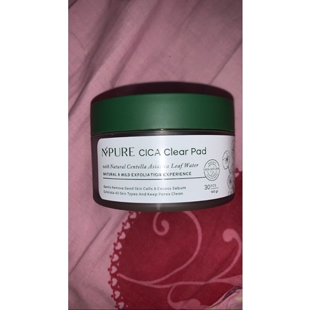 preloved npure cica clear pad