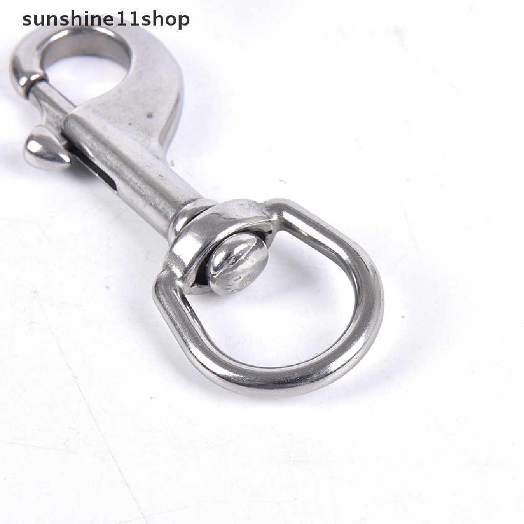 Sho Klip Kait Baut Snap BCD Bahan Stainless Steel Untuk Aksesoris Alat Menyelam