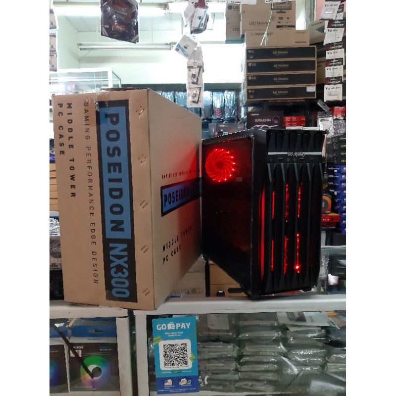 Server Intel XEON  setara i7  Ram 16gb Vga external HDD,SSD ,DUAL LAND