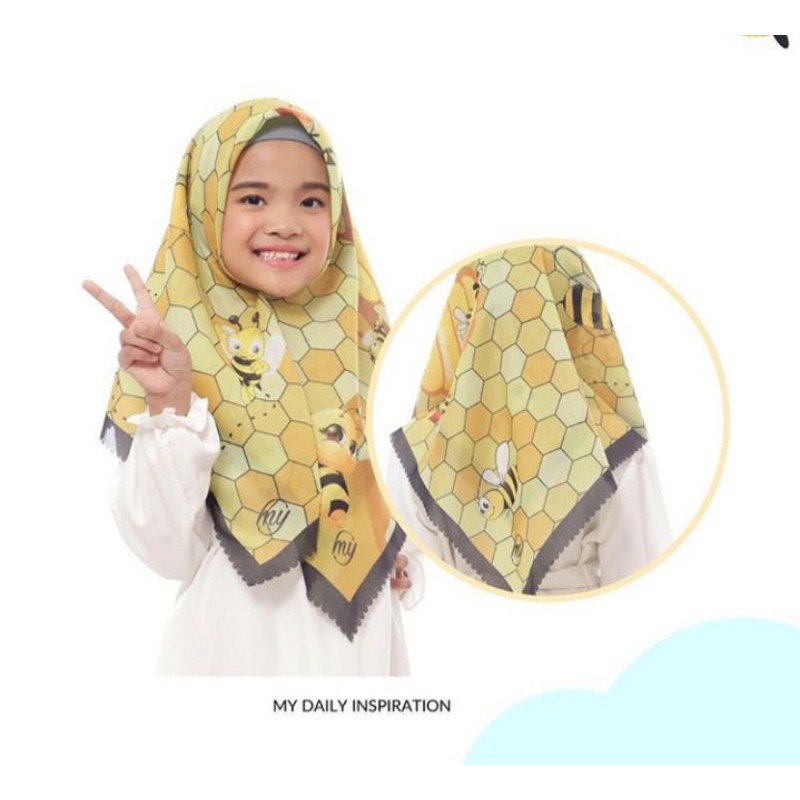 Bee Voal Scraf for kids-My Daily Inspiration