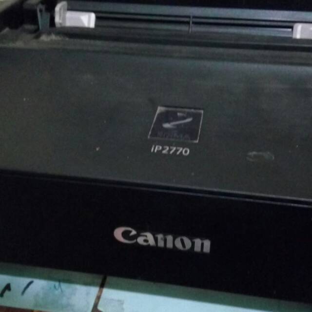 Canon ip 2770 tanpa catridge