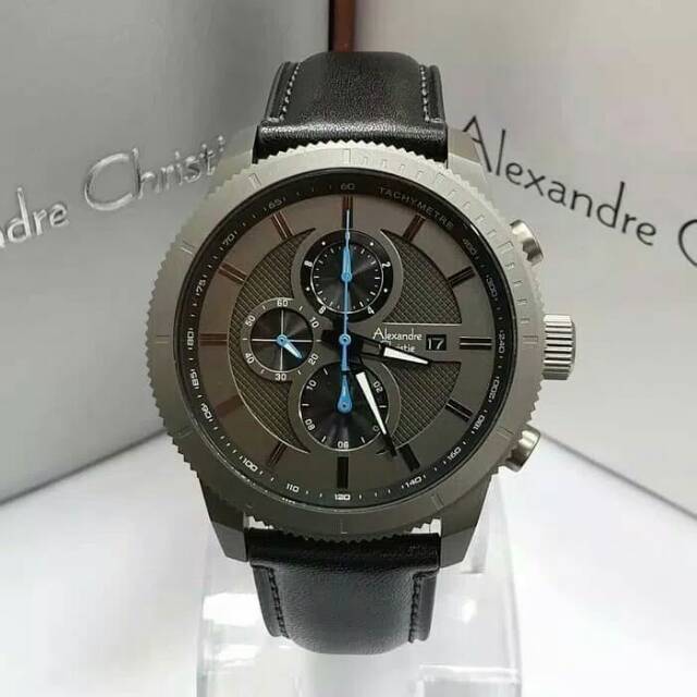 Alexandre Christie PRIA Original AC 6501 MC GREY Garansi resmi 1 thn