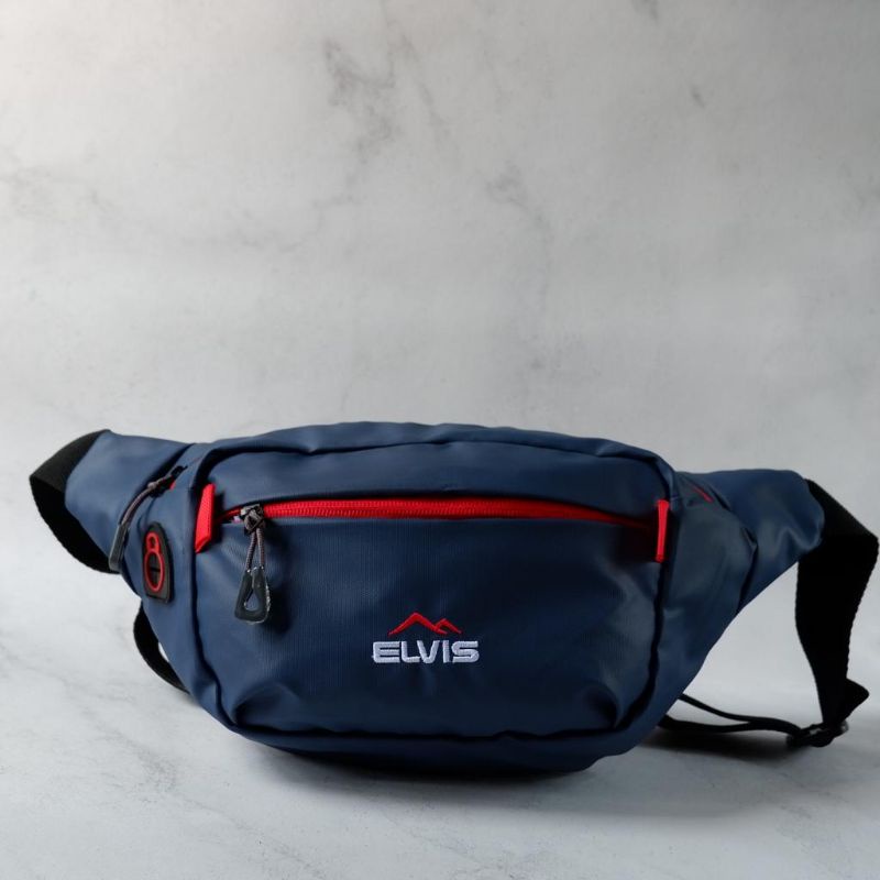 ELVIS BAG tas selempang pria anti air elvis/waistbag waterproof original elvis -  ghasan