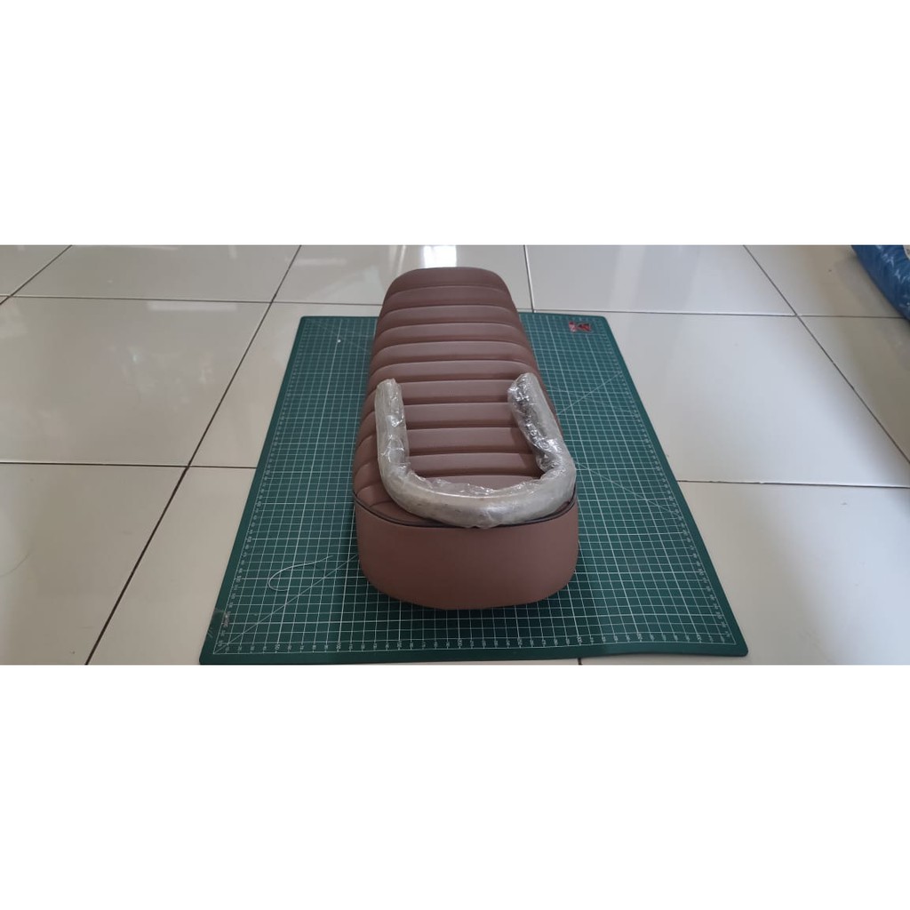 Jok Motor Japstyle Scrambler Kustom Custom Bratstyle Bobber Trail Jadul Trail Behel U Tekuk