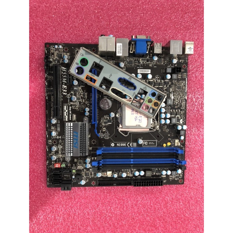 MOTHERBOARD MSI H55M-E33 SOCKET 1156 DDR3