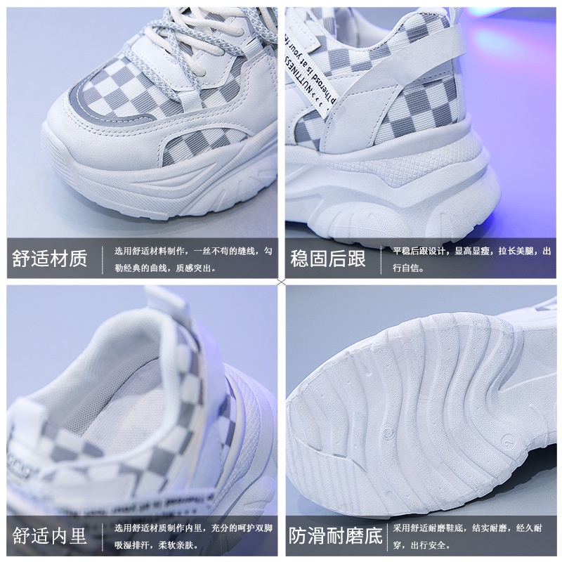 Free Box Sneakers Wanita Import Sneakers Korea Sepatu Snekers Wanita Trend AA02 -013