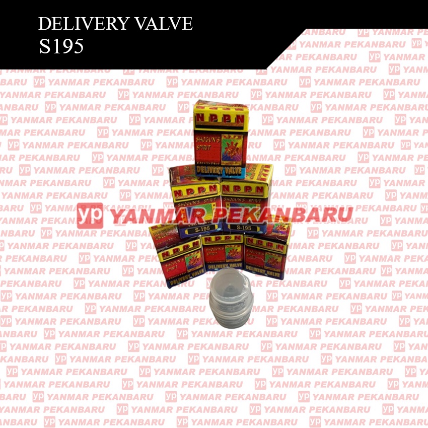 Delivery valve S195/1100 untuk mesin dongfeng