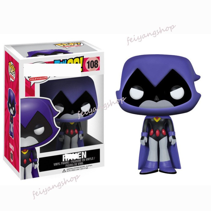 Dijual Funko Pop Mainan Action Figure Teen Titans Go To The Movies Raven Diskon