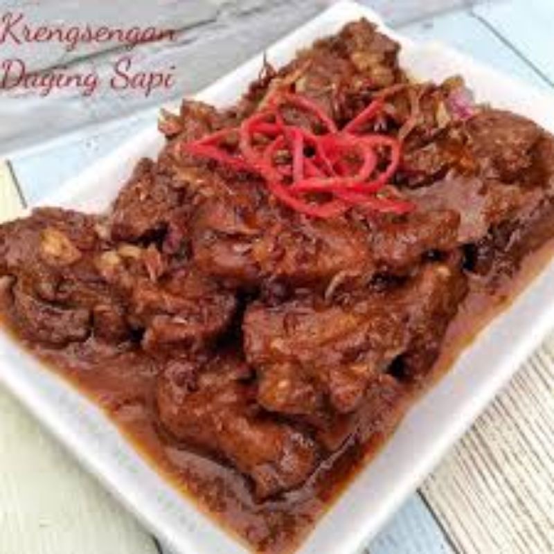 

KRENGSENGAN DAGING SAPI (PEDAS)