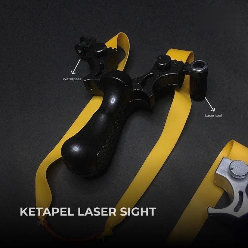 Ketapel Slingshot Murah Ketapel Laser Tactical Plus Karet Ketapel Plintengan