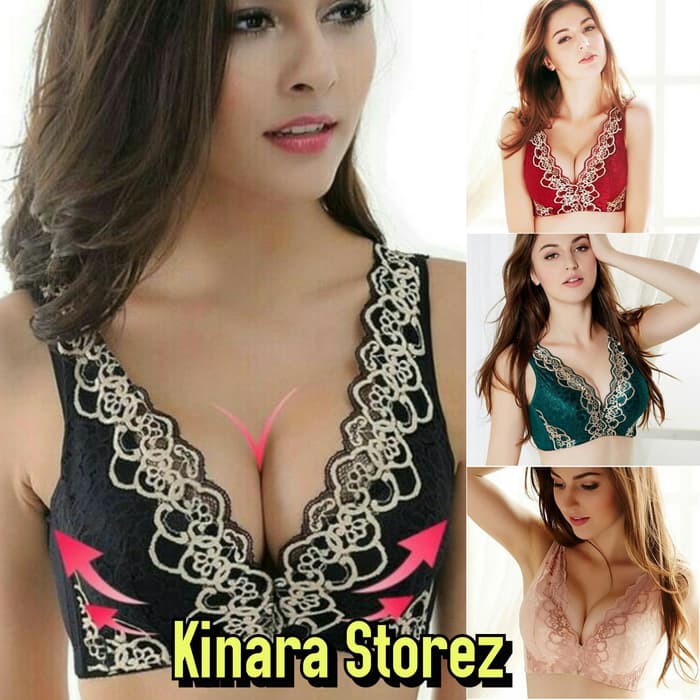 BRA BH BUSA PENEKAN PUSH UP PENUTUP PENGIKAT LEMAK TANPA KAWAT