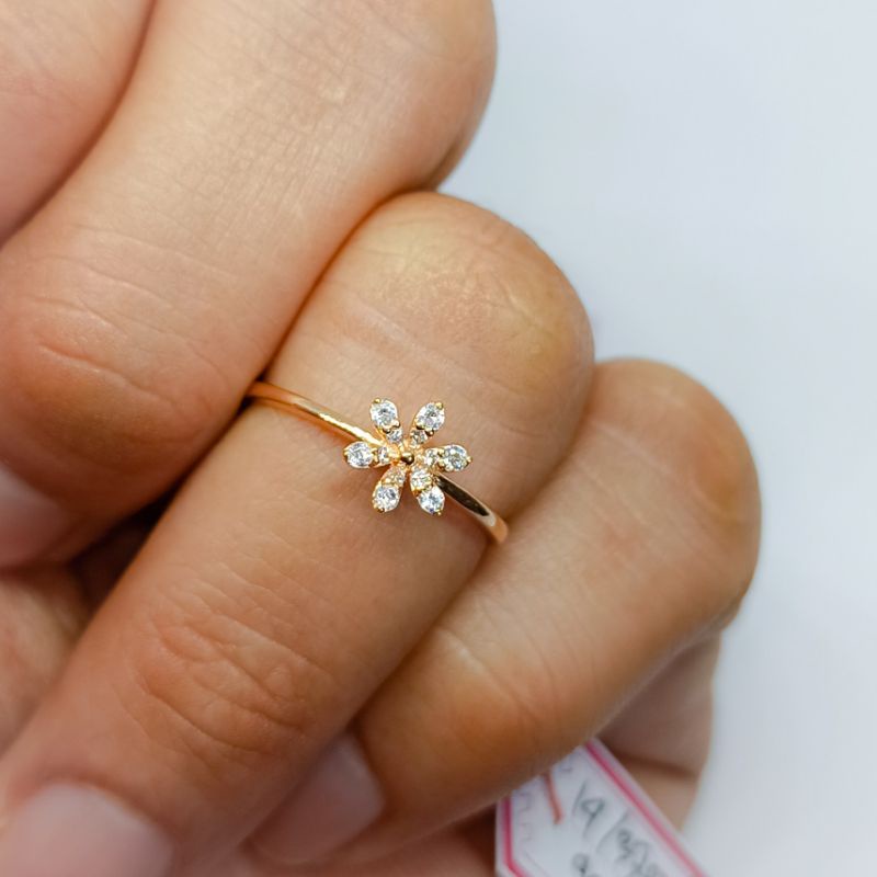 CINCIN BUNGA EMAS 375%8K