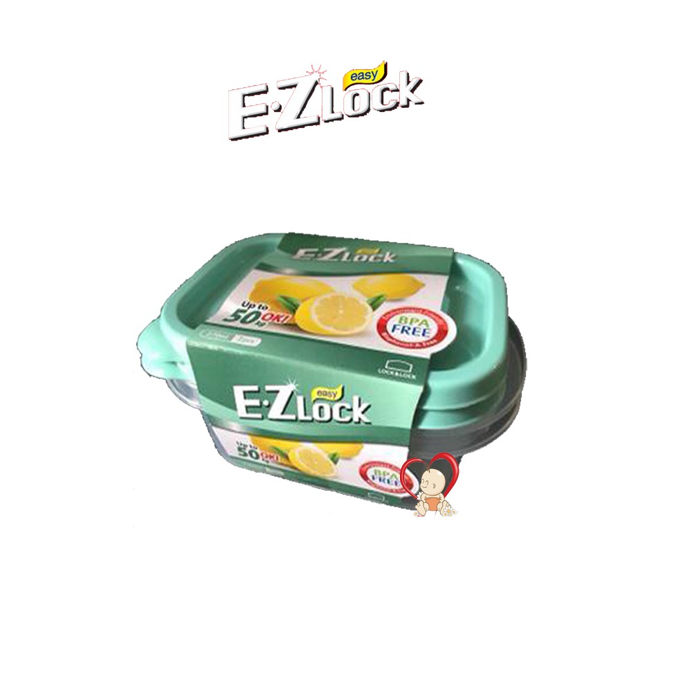 Lock n Lock Food Container E Z Lock HLE 6204 270 ml - set isi 2
