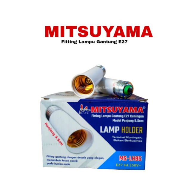 Sambungan Fitting Lampu E27 / Pemanjang Lampu / Downlight  LH-95