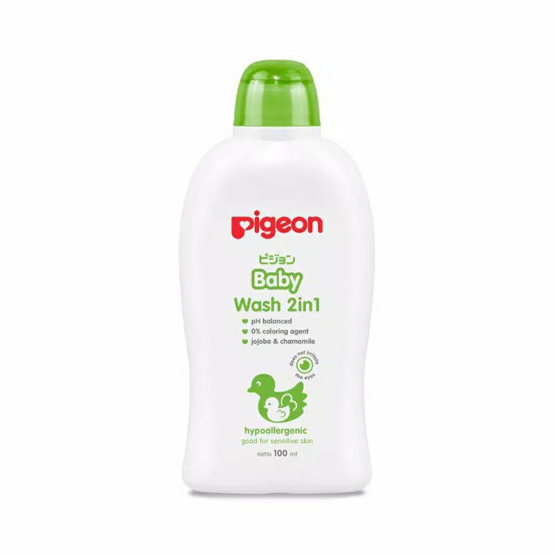 Pigeon Baby Wash 2in1 Sabun dan Shampoo