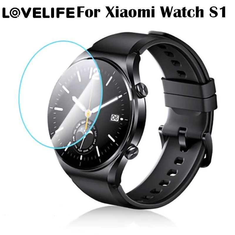 1pc Pelindung Layar Tempered Glass Untuk Xiaomi Watch S1