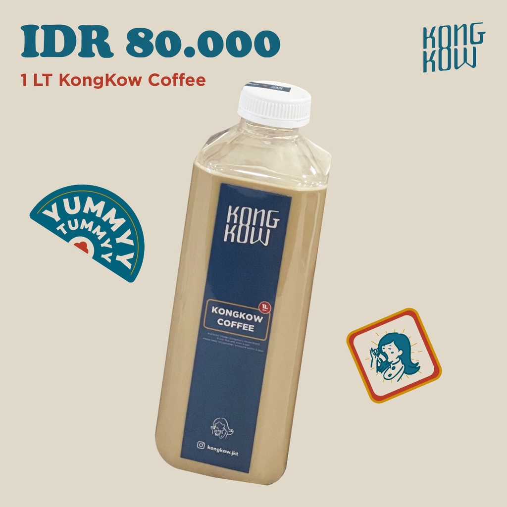 

KONGKOW COFFEE 1 Liter