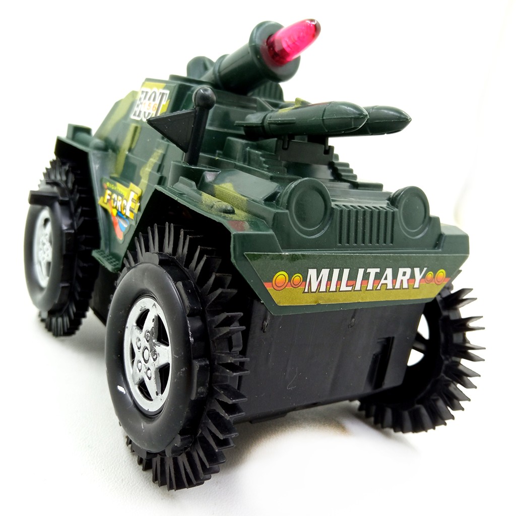 Mobil Tank Militer Jungkir Balik Mainan Anak Mobilan Tumbling Tank