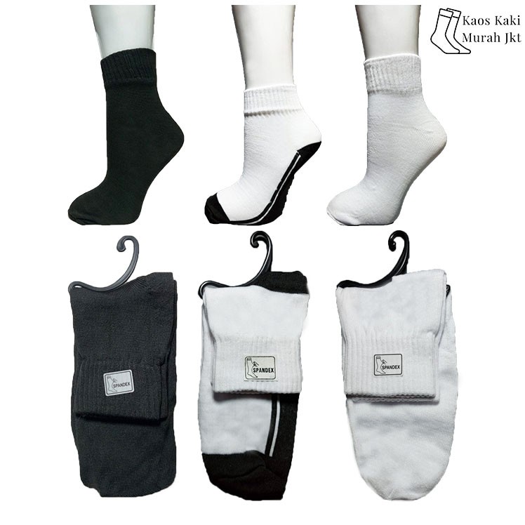 Kaos Kaki Pendek Polos Dewasa Semata Kaki