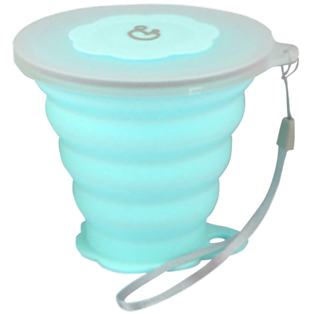 Babyqlo Foldable Silicone Cup - Gelas Lipat (BQ-7006)
