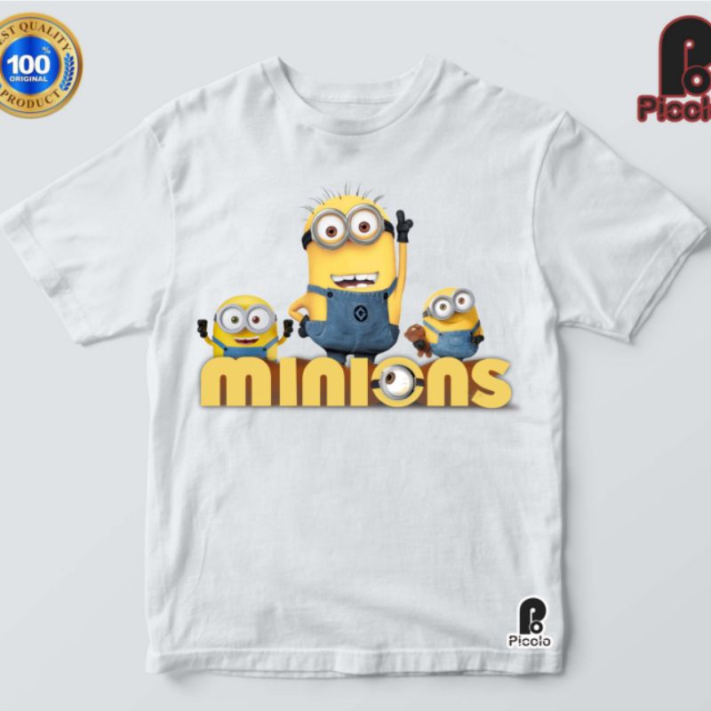 BAJU KAOS ANAK MINION LUCU BAHAN PREMIUM