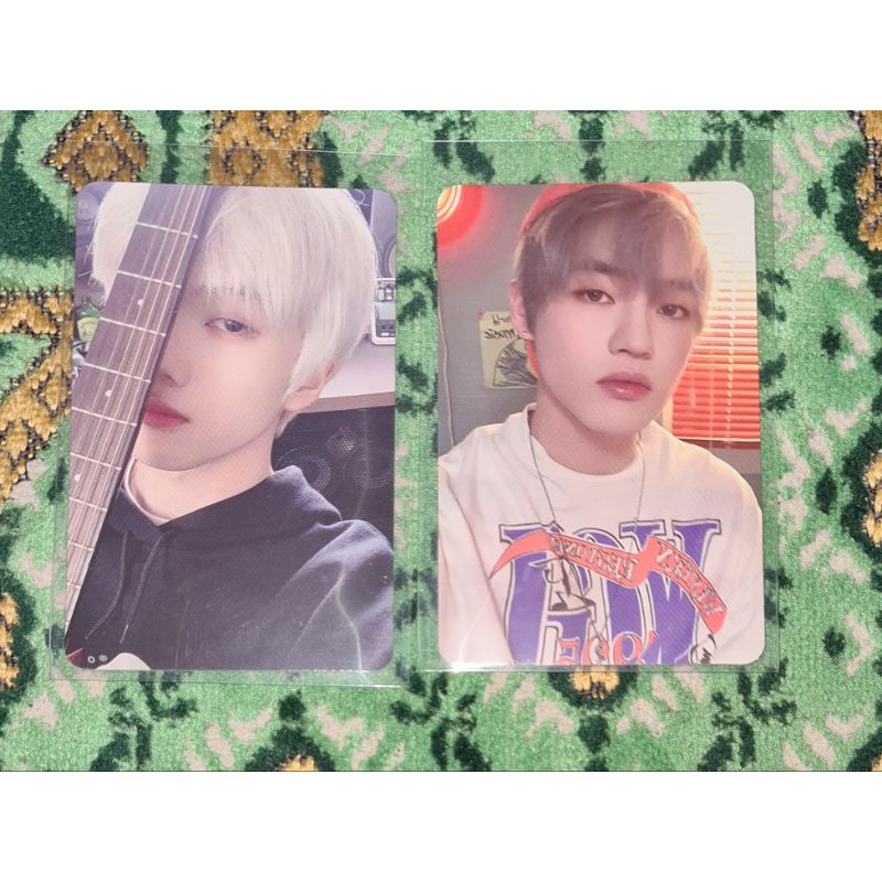 Jisung Digipack Beatbox mixtape, Chenle Digipack Beatbox Selca