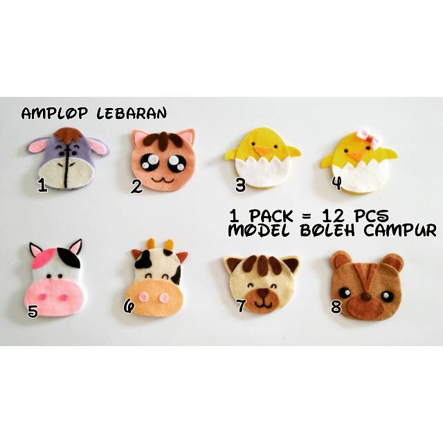 

Amplop karakter handmade