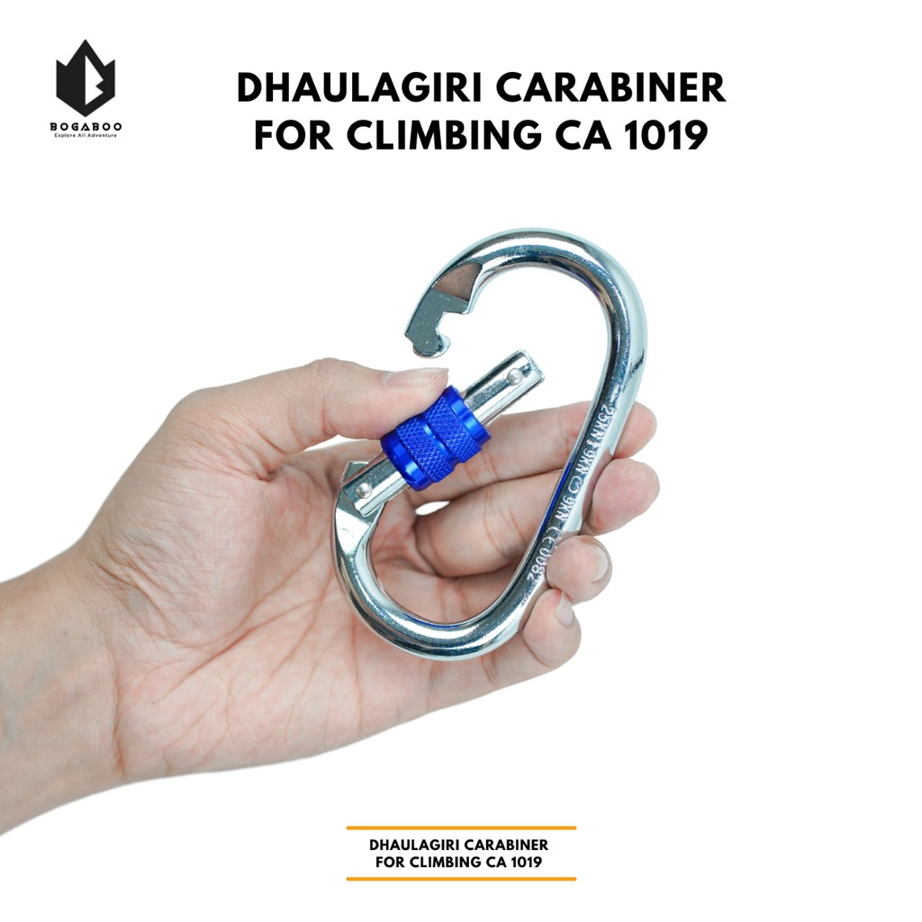 DHAULAGIRI KARABINER CLIMBING CA 1019 - KARABINER DHAULAGIRI - KARABINER PANJAT - CARABINER