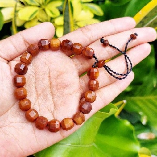 Gelang bulat cutting coklat kokka kaokah