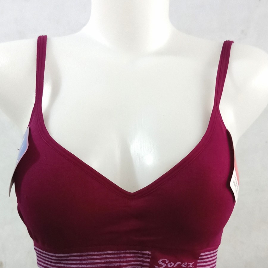 1 Pcs Bra BH SOREX 65003 - Sport Bra Casual Comfort Tanpa Kawat