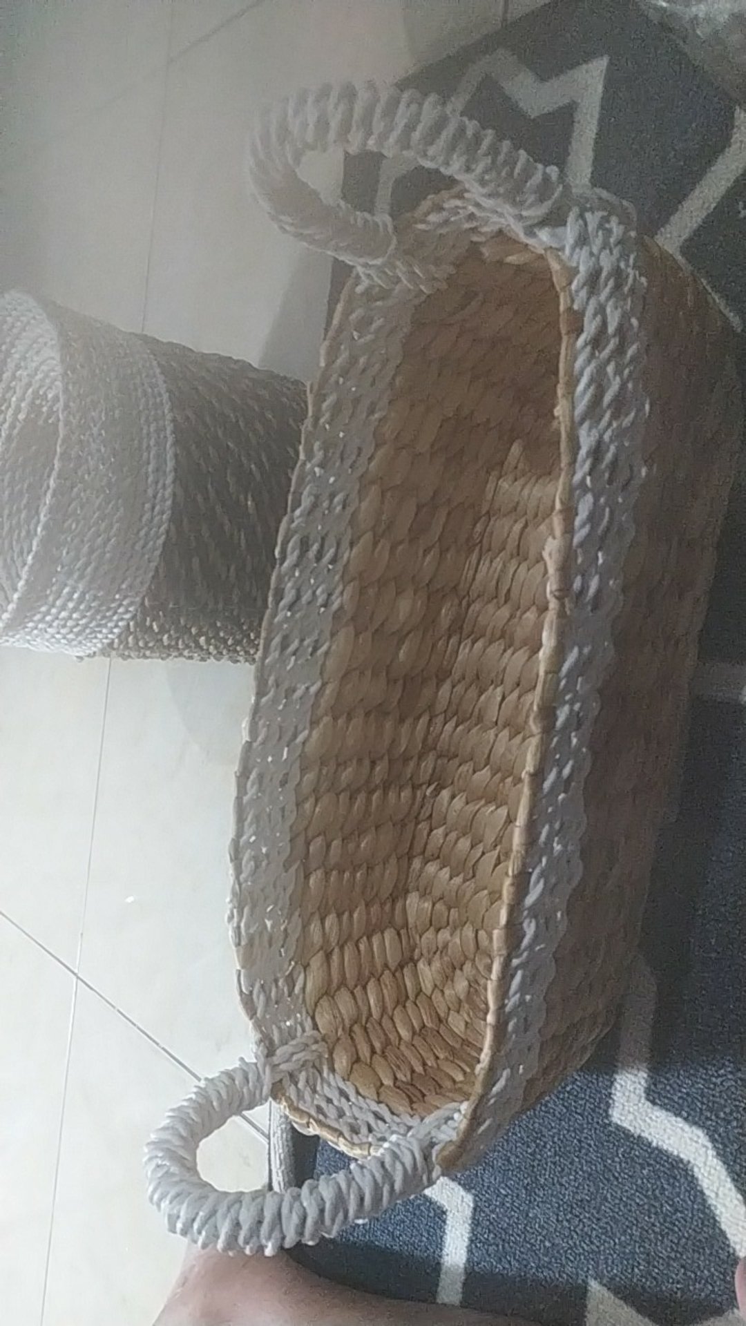 Long Basket Eceng Gondok
