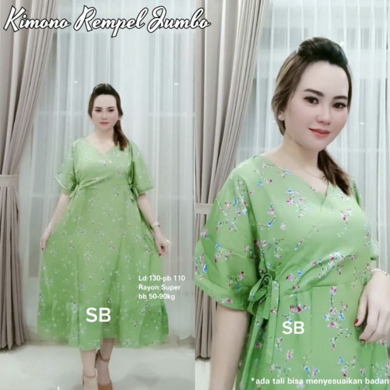 dress kimono Jumbo Rayon super