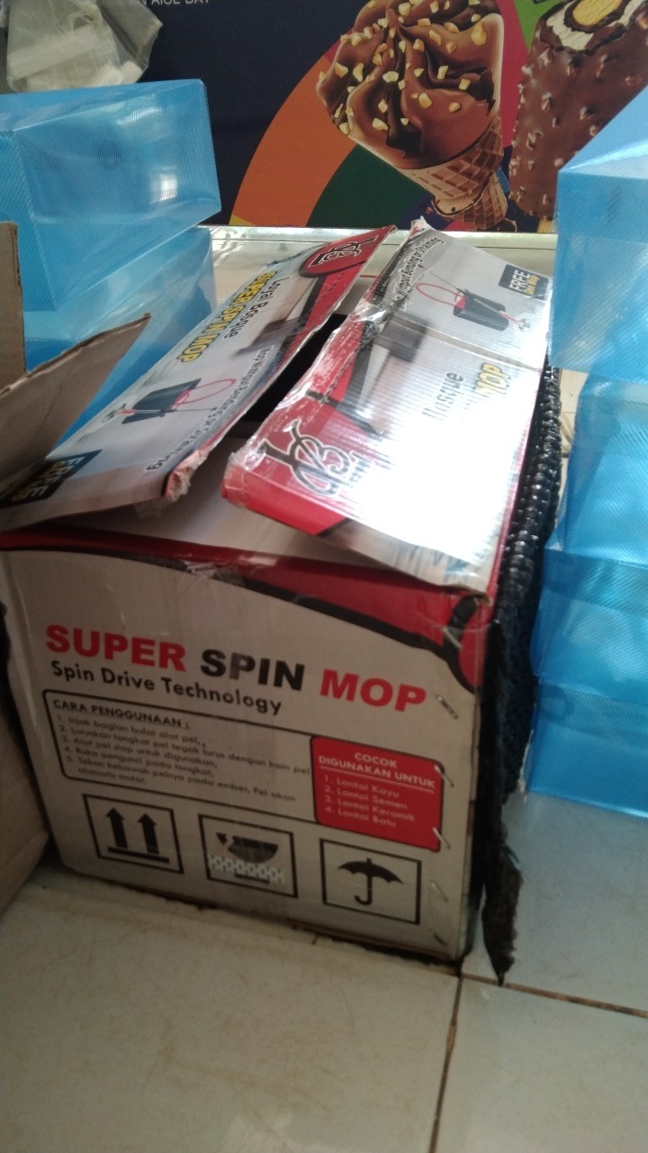 Alat Pel Lantai / Super Mop - Hitam