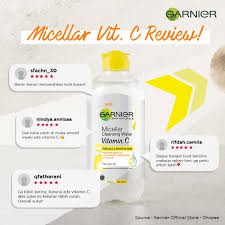 Garnier Micellar Cleansing Water Vitamin C 400ml